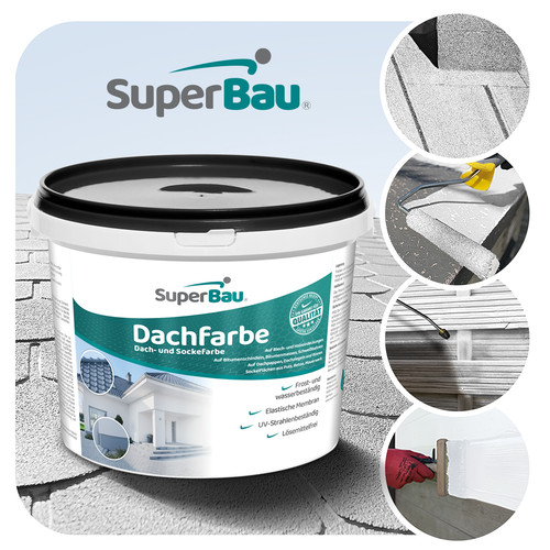 Superbau dachfarbe weiß kg - weiß,