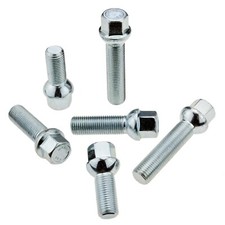 Radschrauben Radbolzen M14x1,5 Kugelbund SW17 Längenauswahl für Audi Mercedes VW