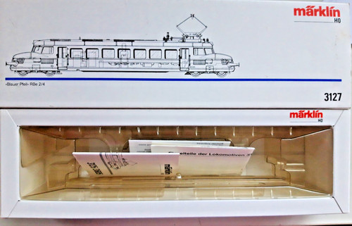 Märklin leerkarton 3127 - märklin,