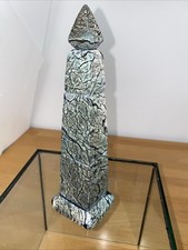 Serpentin + Magnetite Obelisk Heilstein Energiestein Geschliffen 500g