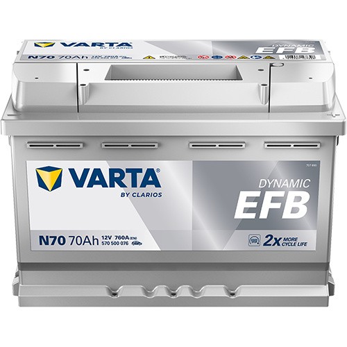 Varta n70 dynamic efb - n70,