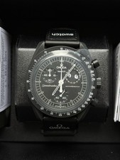 Swatch x Omega Moonswatch ⚫️ Mission To The Moonphase Snoopy Black NEU
