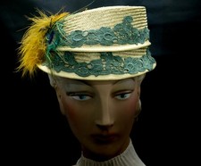Damen designer strohhut - designer,