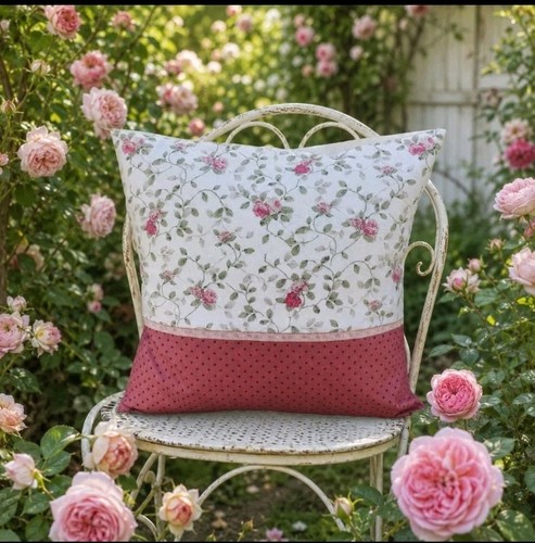 Rosen kissenbezug - rosen,