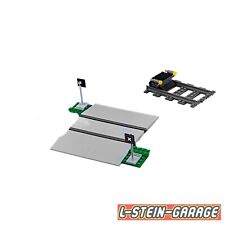 LEGO® City Eisenbahn aus Set 60198 Bahnübergang & Prellbock NEU