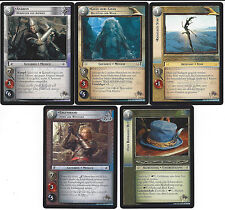 CCG 40 Lord of the Ring / Hobbit Promo Weta Set (5) P56-60 Deutsch