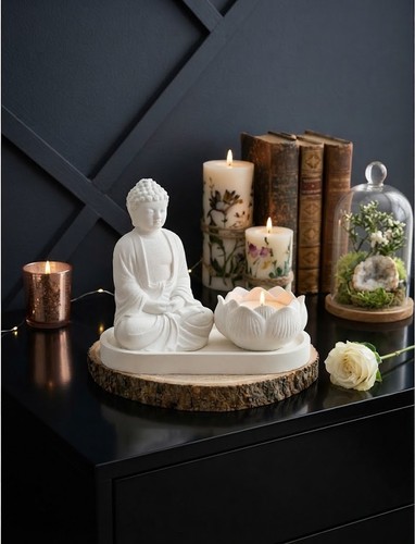Set keraflott buddha deko - set,