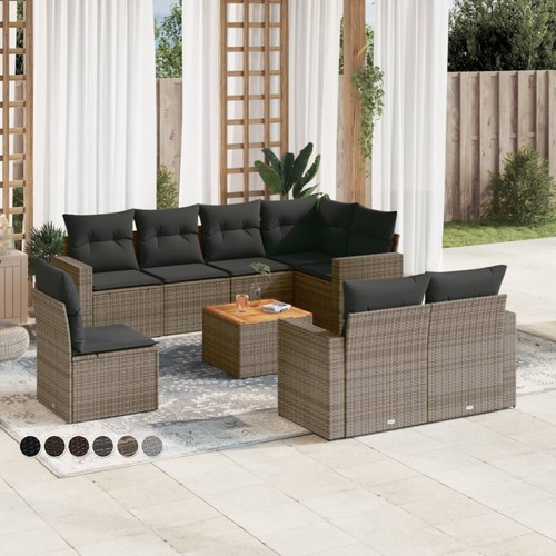 Garten sofagarnitur mit kissen - mit,