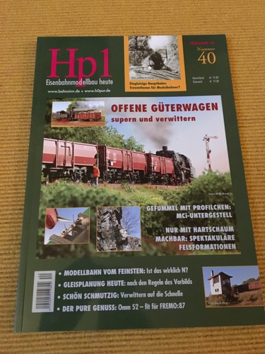 Eisenbahnmodellbau heute - hp,