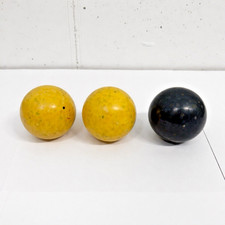 Antike Billardkugeln (3er Set)