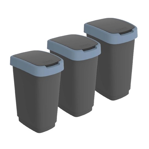 Rotho 3er set swingeimer - rotho, 25l
