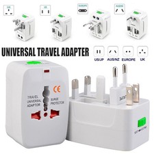 Universal Reiseadapter Weltweit – 150 Länder Netzstecker Konverter 🌍✈️🧳🔌