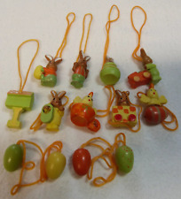 Frühling Deko Ostern Holz echt Hase Huhn Haus Vogel Ei  Hasen Osterei Vogelhaus