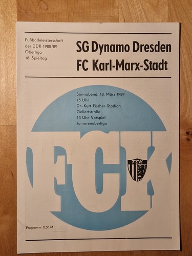 Karl marx stadt dynamo - fc,