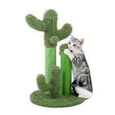 PAWZ Road Kratzbaum Katzenbaum Kratzsäule Kaktus Kratzstamm Sisal Kratzspielzeug