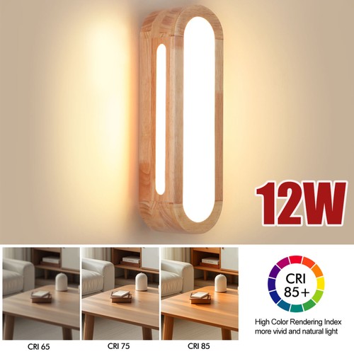 Wandleuchte wandlampe holz led - wandlampe,