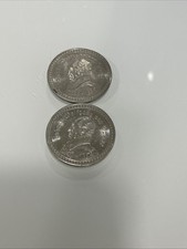 Zwei Goethe Münzen Medaille 10 Jahre Faust Uraufführung 1829 Braunschweig