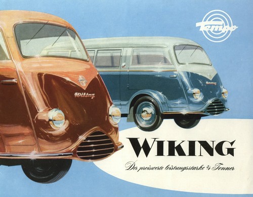 Tempo wiking prospekt 1954 - prospekt,