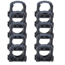 10 Stk. PVC Rohrschelle 50mm
