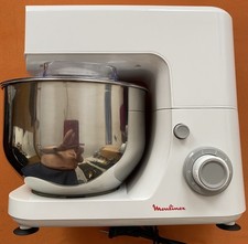 Moulinex QA 1501 Küchenmaschine mit 3 AufsätzenundEdelstahl Rührschüssel Neu Top