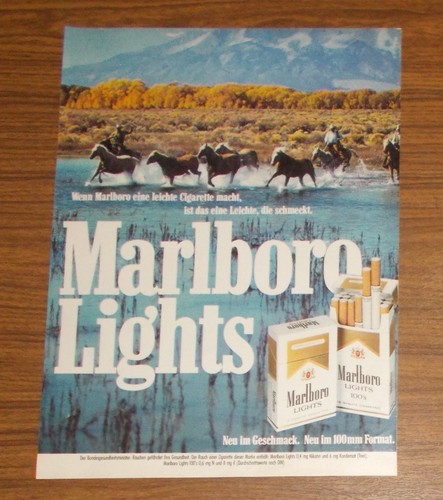 Seltene werbung marlboro - werbung,