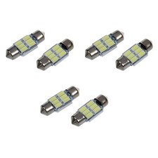 6Stück 31mm 6 5630 SMD LED Soffitte Sofitte Innenraumbeleuchtung 3W 195LM 67144