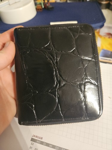 Portemonnaie leder schwarz - portemonnaie,
