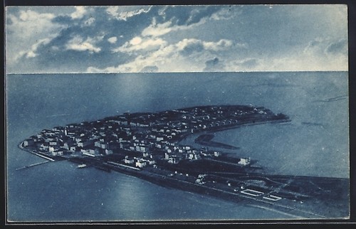 Grado visto dall - visto, dall´aeroplano