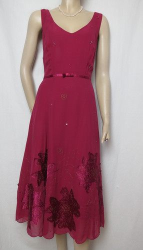 Laura ashley seidenkleid - seidenkleid, 38