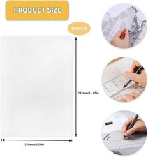 100 Blatt Transparentpapier A4