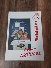 Original Prospekt Schlüter Egelseer Fan Artikel Schlepper Traktor