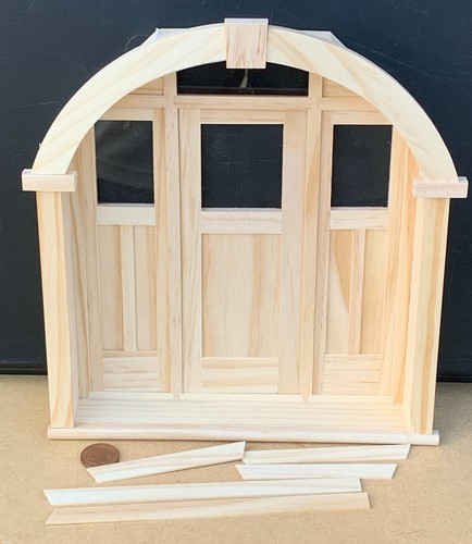 Puppenhaus holz überdachte - holz,