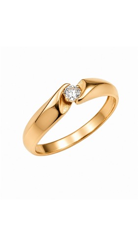 14k 585 rotgold ring 710008 - rotgold,