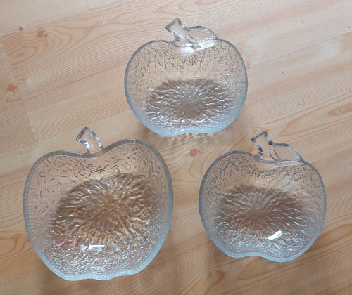 Glasschüssel 70er vintage - glasschüssel,