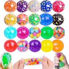 20X Mitgebsel Kindergeburtstag Squishy Antistressball Anti Stress Bälle Geschenk