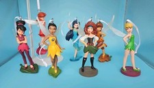 Disney Tinker Bell Ornament Xmas Weihnachten Anhänger Fairies Set Of 7