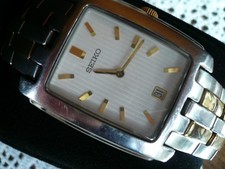 Herrenuhr  Seiko Silber