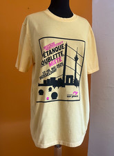 T- Shirt L Boule DM  Petanque 2025 Düsseldorf sur place Doublette Mixte gelb