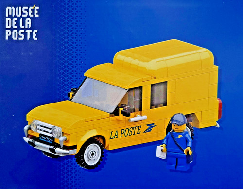 Lego auto post die - ab,