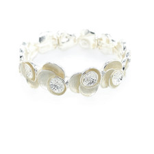 Elastisches Armband versilbert