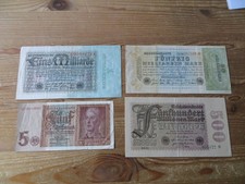 Banknotes Banknotes German