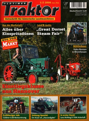 Zeitschrift oldtimer traktor - zeitschrift,