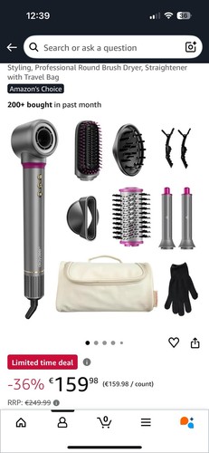 Hair styler airstyler - 7-in-1,