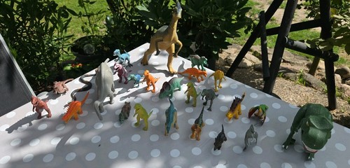 Dinosaurier spielzeug konvolut - dinosaurier,