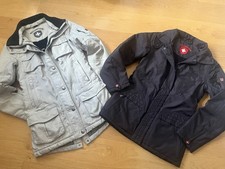 2 x WELLENSTEYN Jacke Beige + Braun Gr. XS 36 Winterjacke Parka Schneezauber etc