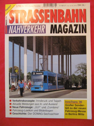 Strassenbahn magazin 1996 - strassenbahn, 5/1996