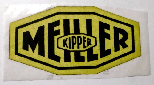 Werbe aufkleber meiller - meiller, kipper