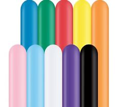 50 Modellierballons 260er Traditionelle Klassische Classic Mischung Tuftex