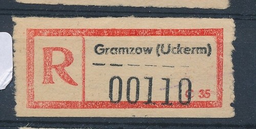 68138 ddr reco zettel - 68138), reco-zettel