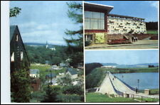 CÄMMERSWALDE Mehrbild-AK DDR ua. Blick Neuhausen, FDGB Heim gelaufen SAYDA 1973